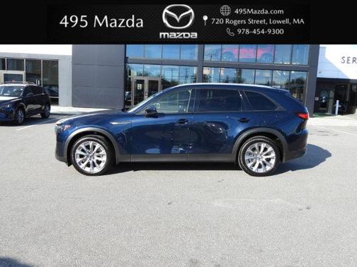 Deep Crystal Blue Mica 2026 Mazda CX-90 Preferred