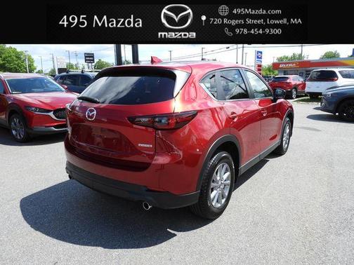 Soul Red Crystal Metallic 2022 Mazda CX-5 2.5 S Select Package