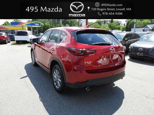 Soul Red Crystal Metallic 2022 Mazda CX-5 2.5 S Select Package