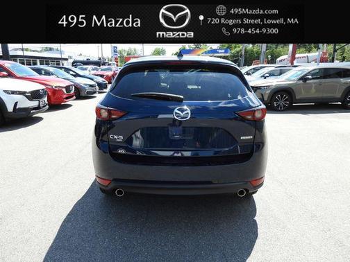 Deep Crystal Blue Mica 2021 Mazda CX-5 Grand Touring