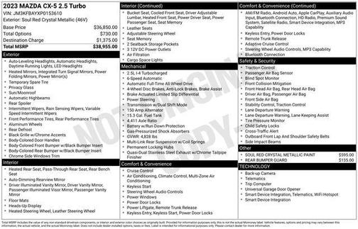 2023 Mazda CX-5 2.5 Turbo