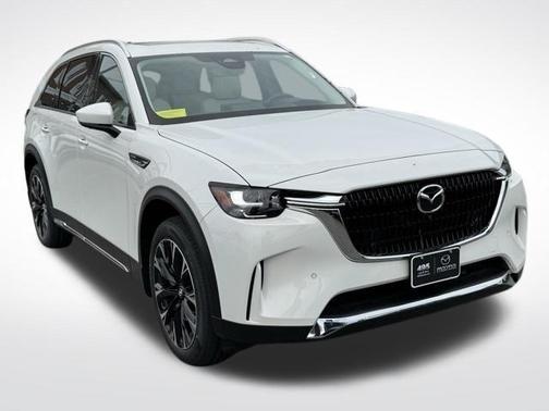 Rhodium White Premium 2026 Mazda CX-90 PHEV Premium Plus