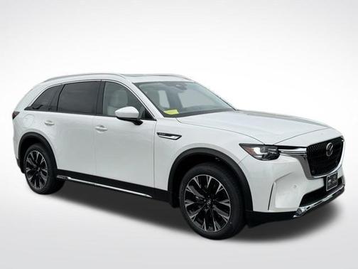 Rhodium White Premium 2026 Mazda CX-90 PHEV Premium Plus
