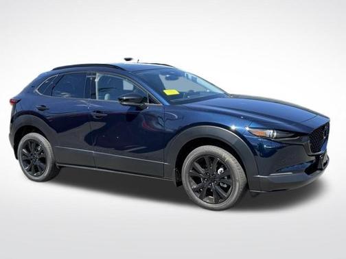Deep Crystal Blue Mica 2026 Mazda CX-30 Premium Package