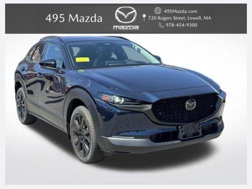 Deep Crystal Blue Mica 2026 Mazda CX-30 Premium Package