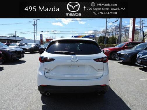 Rhodium White Metallic 2023 Mazda CX-5 2.5 S Select Package