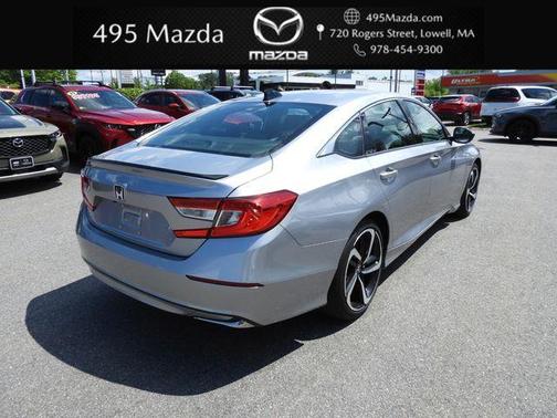 Silver 2022 Honda Accord Hybrid Sport