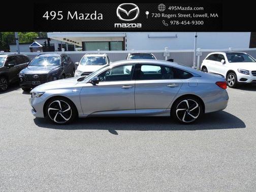 Silver 2022 Honda Accord Hybrid Sport
