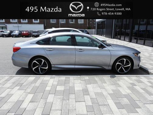 Silver 2022 Honda Accord Hybrid Sport