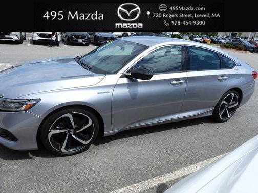 Silver 2022 Honda Accord Hybrid Sport