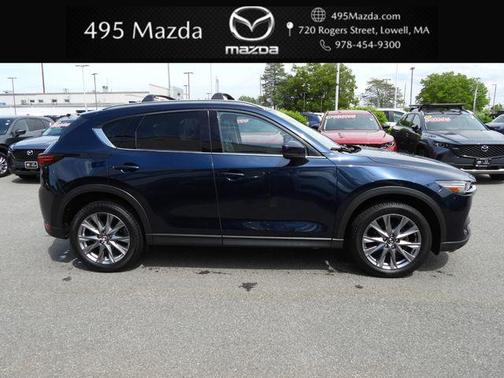 Deep Crystal Blue Mica 2021 Mazda CX-5 Grand Touring