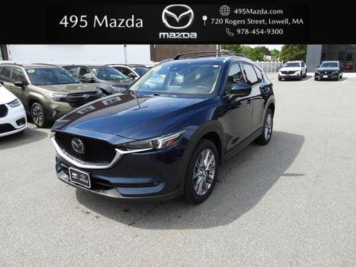 Deep Crystal Blue Mica 2021 Mazda CX-5 Grand Touring