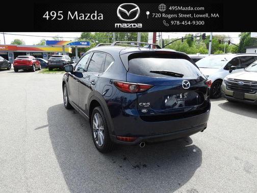 Deep Crystal Blue Mica 2021 Mazda CX-5 Grand Touring
