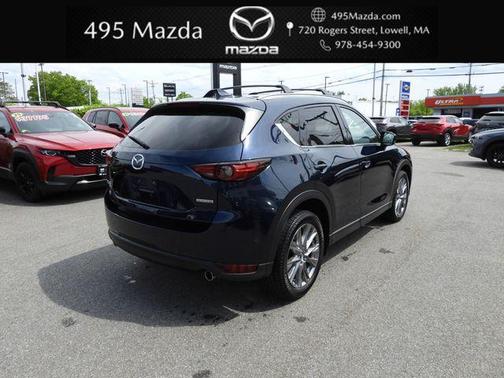 Deep Crystal Blue Mica 2021 Mazda CX-5 Grand Touring