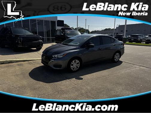 Gun Metallic 2025 Nissan Versa S
