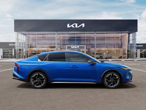 Wave Blue 2026 Kia K4 GT-LINE