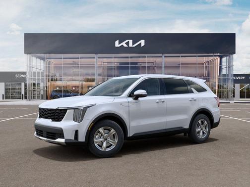 Glacial White Pearl 2026 Kia Sorento LX