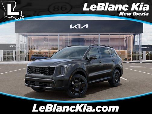 Gray 2026 Kia Sorento Hybrid X-LINE SX PRESTIGE