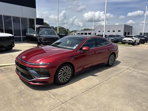Red 2024 Hyundai SONATA Hybrid Limited
