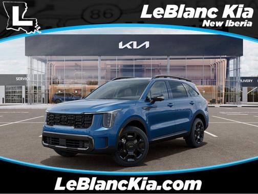 Mineral Blue 2026 Kia Sorento Hybrid X-LINE SX PRESTIGE