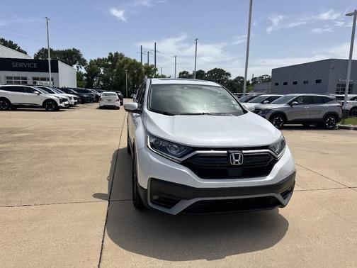 Platinum White Pearl 2022 Honda CR-V EX