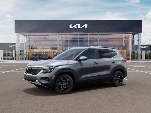 Steel Gray 2026 Kia Seltos EX