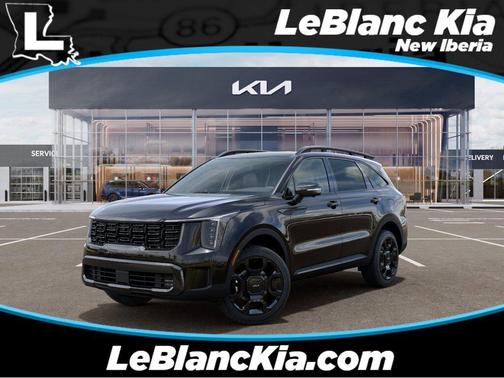 Ebony Black 2026 Kia Sorento X-Line SX Prestige