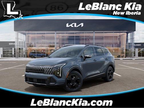 Heritage Blue 2026 Kia Sportage Hybrid X-Line