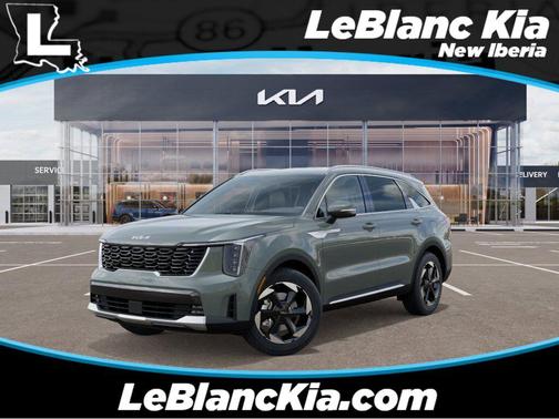 Green 2026 Kia Sorento Hybrid EX