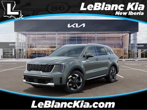 Green 2026 Kia Sorento Hybrid EX