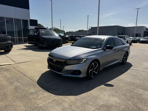 Lunar Silver Metallic 2021 Honda Accord Sport 1.5T