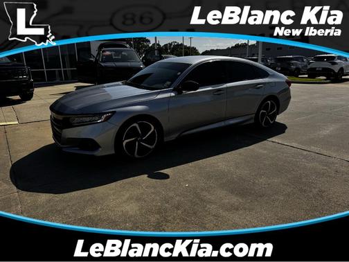Lunar Silver Metallic 2021 Honda Accord Sport 1.5T