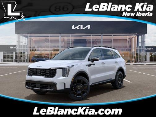 Glacial White Pearl 2026 Kia Sorento X-Line SX Prestige