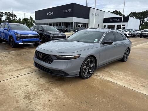 Urban Gray Pearl 2024 Honda Accord Hybrid Sport