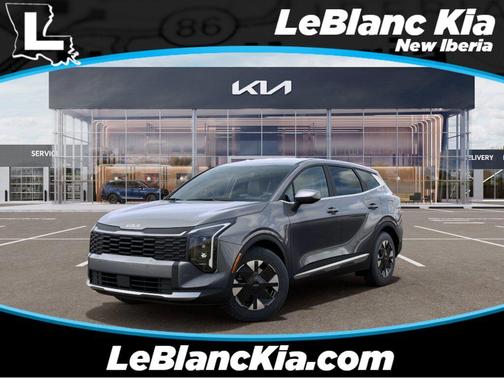 Steel Gray 2026 Kia Sportage Hybrid LX