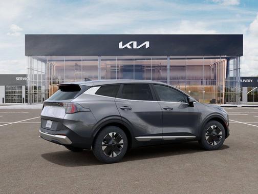 Steel Gray 2026 Kia Sportage Hybrid LX