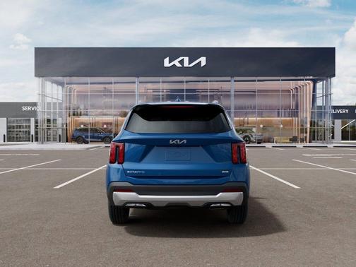 Mineral Blue 2026 Kia Sorento Hybrid EX