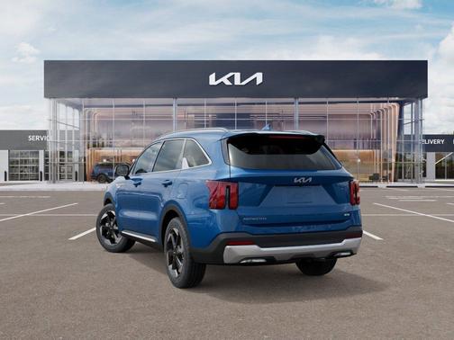 Mineral Blue 2026 Kia Sorento Hybrid EX