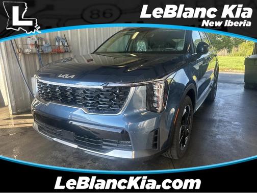 Mineral Blue 2026 Kia Sorento Hybrid EX