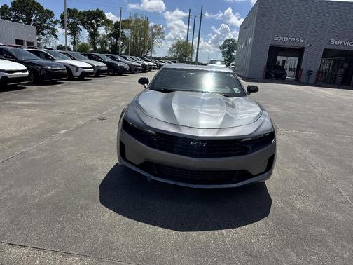 Satin Steel Metallic 2021 Chevrolet Camaro 1LS