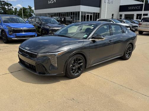 Gray 2025 Kia K4 GT-Line Turbo
