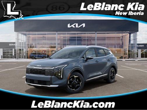 Heritage Blue 2026 Kia Sportage Hybrid EX