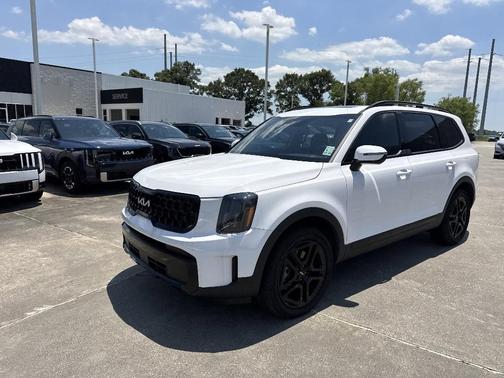 Glacial White Pearl 2024 Kia Telluride EX X-Line