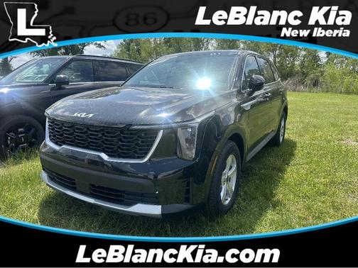 Ebony Black 2026 Kia Sorento LX