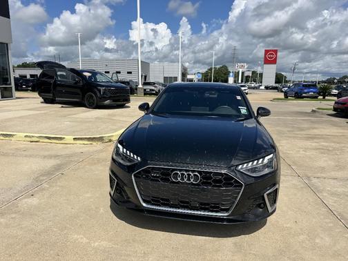 Mythos Black Metallic 2023 Audi A4 45 S line Premium Plus