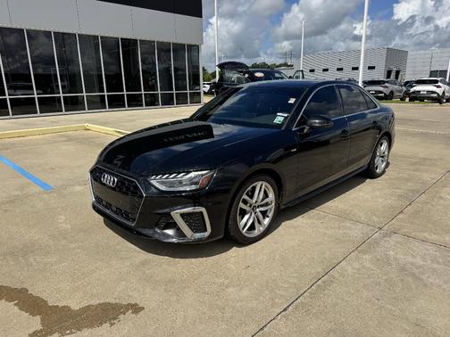 Mythos Black Metallic 2023 Audi A4 45 S line Premium Plus