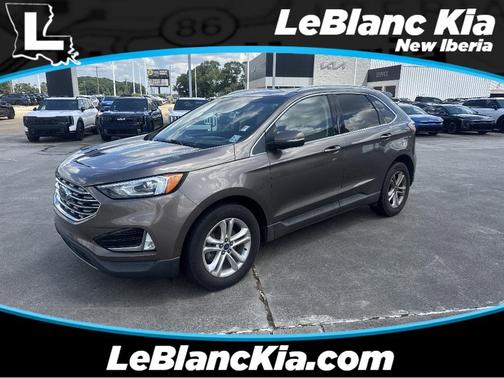 Stone Gray Metallic 2019 Ford Edge SEL