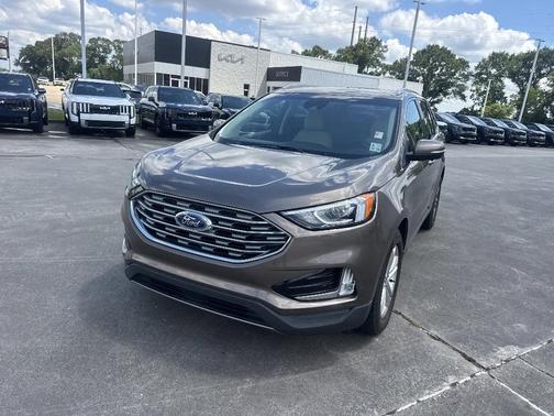 Stone Gray Metallic 2019 Ford Edge SEL