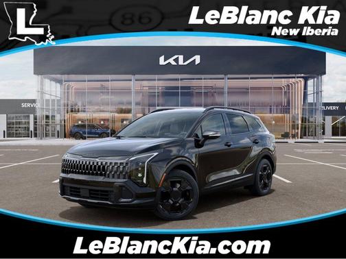Ebony Black 2026 Kia Sportage X-Line