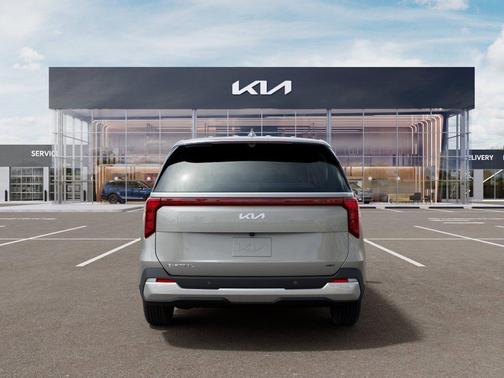 Ivory Silver 2026 Kia Carnival Hybrid EX